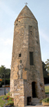 La tour poivrière d'Avignonet-Lauragais. Le croisé monte la garde
