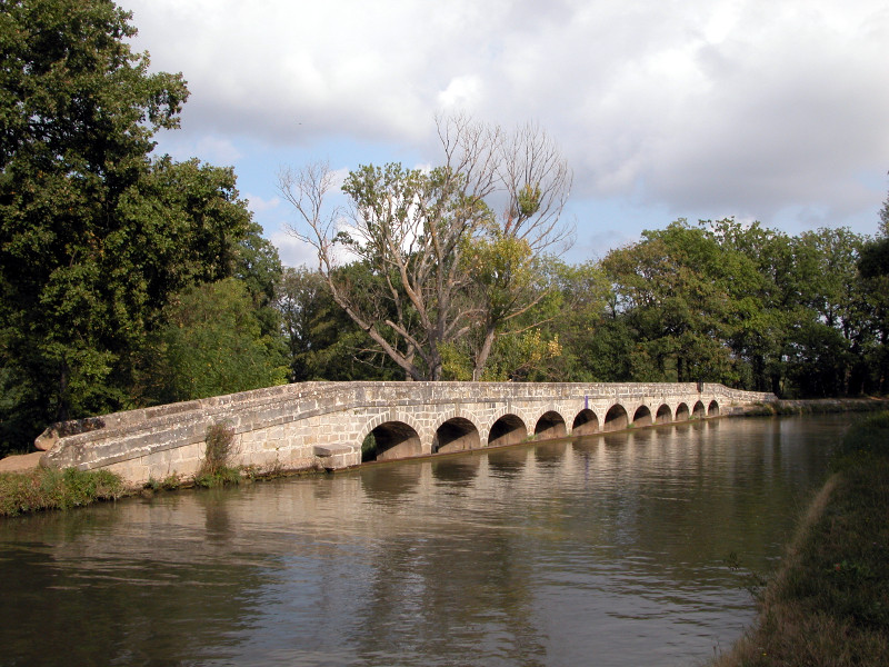 Vue d'ensemble de l'épanchoir de l'Argent-Double